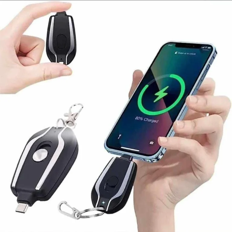 Portable keychain charger