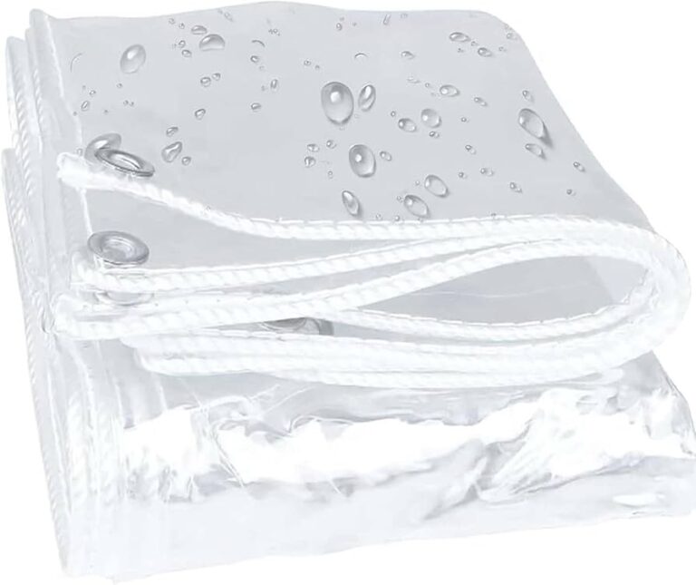 clear tarpaulin
