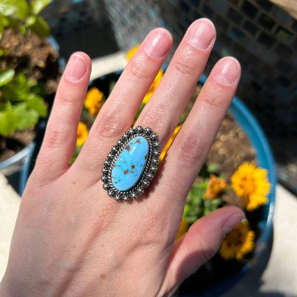 Exquisite Collection of Golden Hills Turquoise Jewelry Pieces