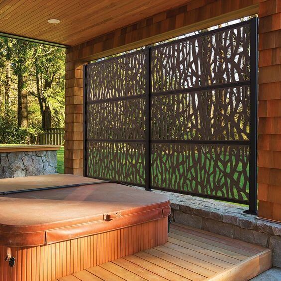 Deck Privacy Screen