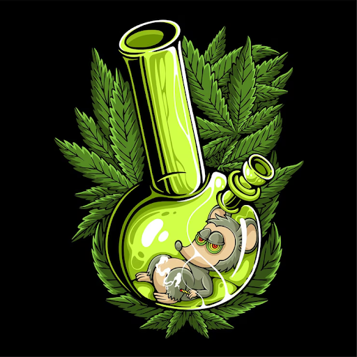 glow in the dark bong